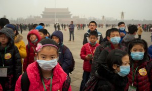 smog in china