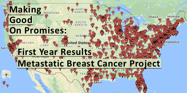 Patients’ Voice In Research: First Results From The Metastatic Breast Cancer Project