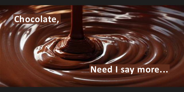 Chocolate, Need I Say More…