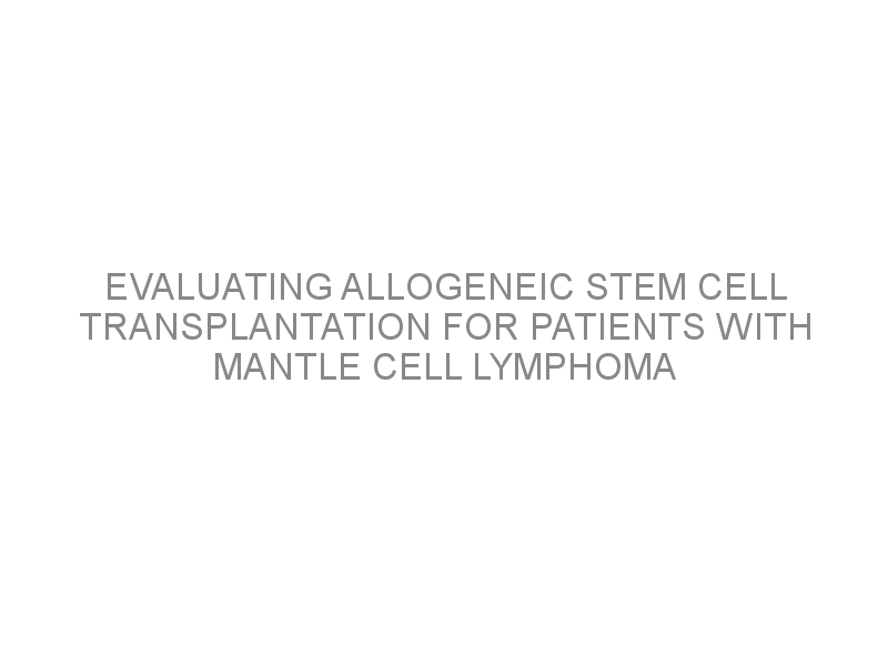 allogeneic stem cell transplant precautions