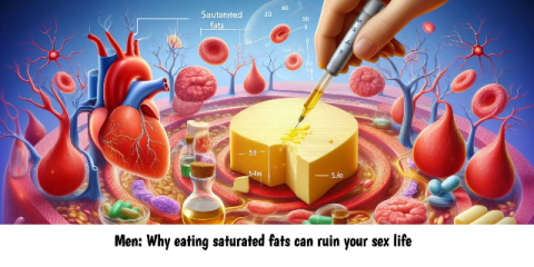 Erectile Dysfunction: Saturated Fats Can Ruin Your Sex Life
