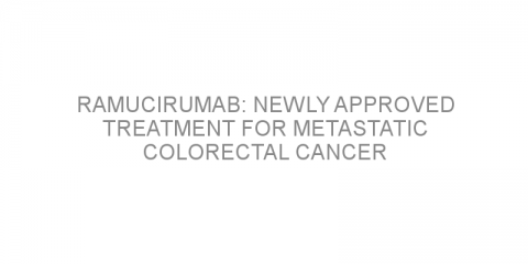 Ramucirumab: newly approved treatment for metastatic colorectal cancer