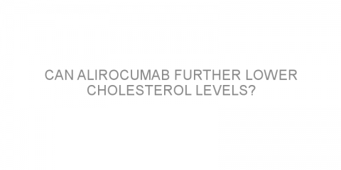 Can alirocumab further lower cholesterol levels?