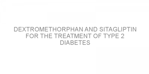 Dextromethorphan and sitagliptin for the treatment of type 2 diabetes