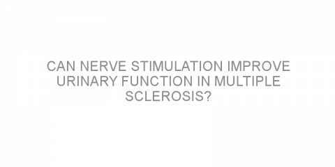 Can nerve stimulation improve urinary function in multiple sclerosis?