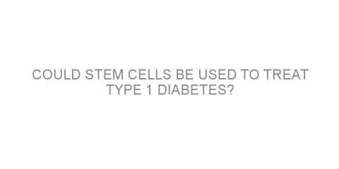 Could stem cells be used to treat type 1 diabetes?
