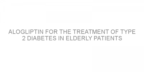 Alogliptin for the treatment of type 2 diabetes in elderly patients