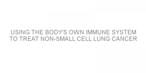 Using the body’s own immune system to treat non-small cell lung cancer