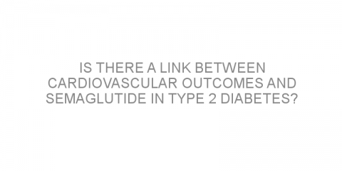 Is there a link between cardiovascular outcomes and semaglutide in type 2 diabetes?