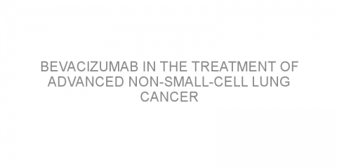 Bevacizumab in the treatment of advanced non-small-cell lung cancer