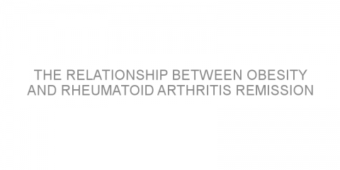 The relationship between obesity and rheumatoid arthritis remission