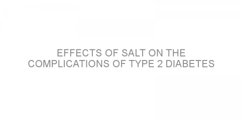 Effects of salt on the complications of type 2 diabetes