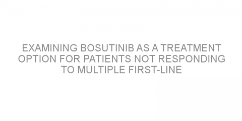 Examining bosutinib as a treatment option for patients not responding to multiple first-line tyrosine kinase inhibitors