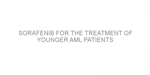 Sorafenib for the treatment of younger AML patients