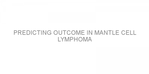 Predicting outcome in mantle cell lymphoma