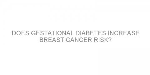 Does gestational diabetes increase breast cancer risk?