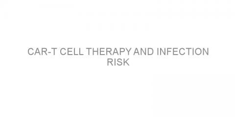 CAR-T cell therapy and infection risk