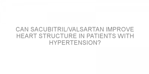 Can sacubitril/valsartan improve heart structure in patients with hypertension?