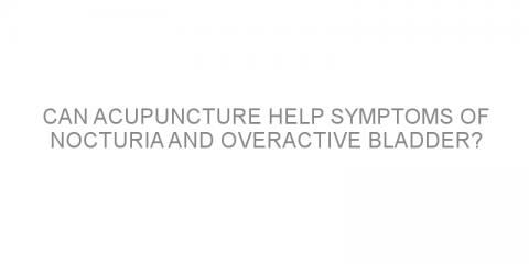 Can acupuncture help symptoms of nocturia and overactive bladder?