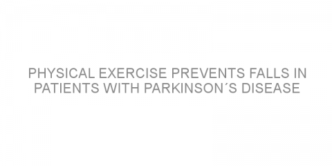 Physical exercise prevents falls in patients with Parkinson´s disease