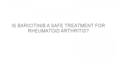 Is baricitinib a safe treatment for rheumatoid arthritis?