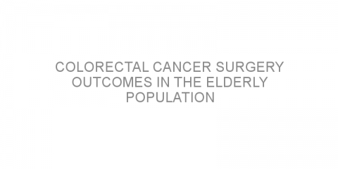 Colorectal cancer surgery outcomes in the elderly population