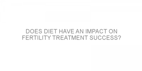 Does diet have an impact on fertility treatment success?