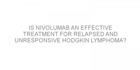 Is nivolumab an effective treatment for relapsed and unresponsive Hodgkin lymphoma?