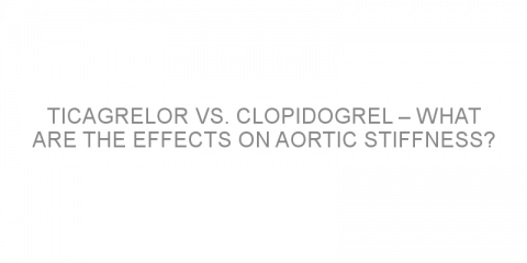 Ticagrelor vs. clopidogrel – what are the effects on aortic stiffness?