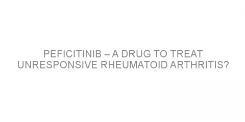 Peficitinib – a drug to treat unresponsive rheumatoid arthritis?