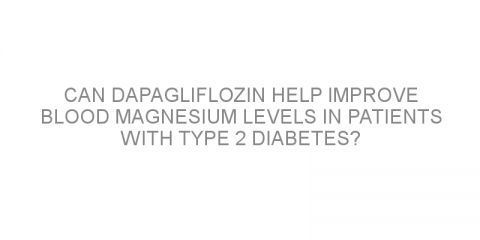 Can dapagliflozin help improve blood magnesium levels in patients with Type 2 diabetes?