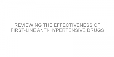 Reviewing the effectiveness of first-line anti-hypertensive drugs