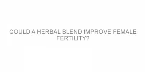 Could a herbal blend improve female fertility?