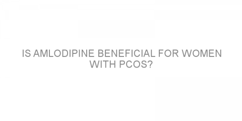 Is amlodipine beneficial for women with PCOS?