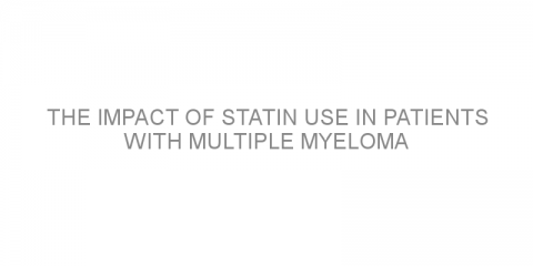 The impact of statin use in patients with multiple myeloma