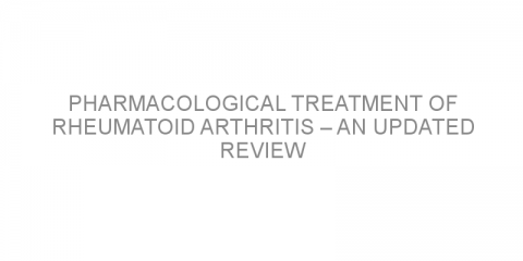 Pharmacological treatment of rheumatoid arthritis – an updated review