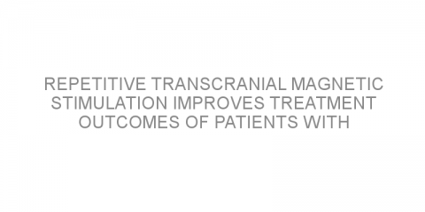 Repetitive transcranial magnetic stimulation improves treatment outcomes of patients with Parkinson’s disease