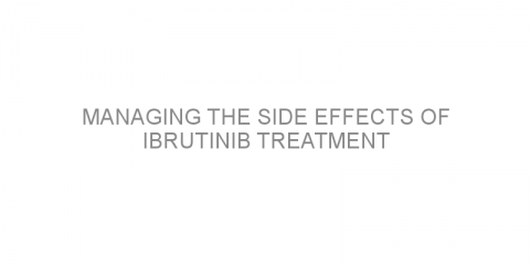 Managing the side effects of ibrutinib treatment 