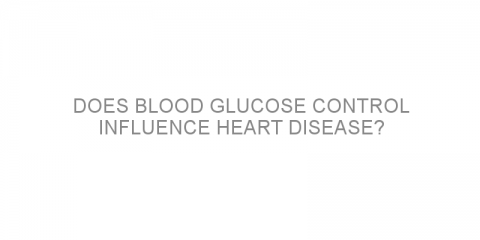 Does blood glucose control influence heart disease?