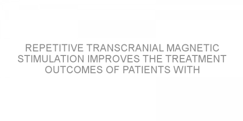 Repetitive transcranial magnetic stimulation improves the treatment outcomes of patients with Parkinson’s disease