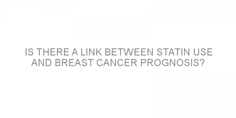 Is there a link between statin use and breast cancer prognosis?