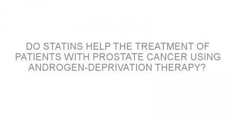 Do statins help the treatment of patients with prostate cancer using androgen-deprivation therapy?