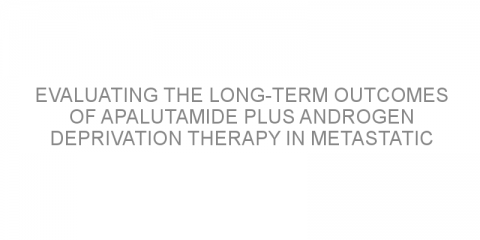 Evaluating the long-term outcomes of apalutamide plus androgen deprivation therapy in metastatic castration-sensitive prostate cancer