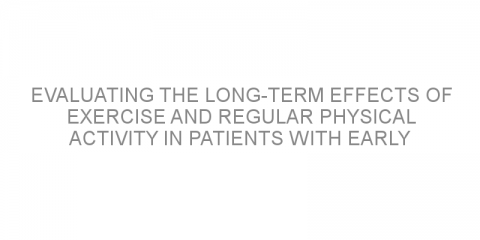 Evaluating the long-term effects of exercise and regular physical activity in patients with early Parkinson’s disease.