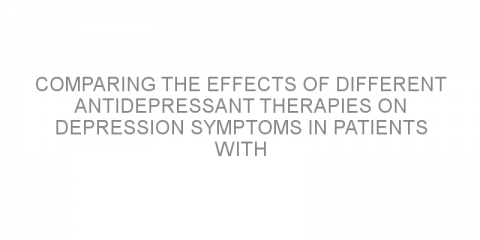 Comparing the effects of different antidepressant therapies on depression symptoms in patients with Parkinson’s disease.