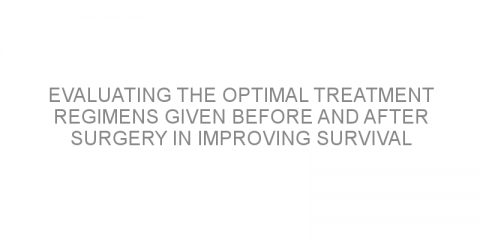 Evaluating the optimal treatment regimens given before and after surgery in improving survival outcomes in patients with HER2-positive breast cancer.