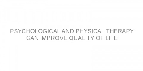 Psychological and physical therapy can improve quality of life