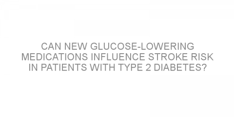 Can new glucose-lowering medications influence stroke risk in patients with type 2 diabetes?