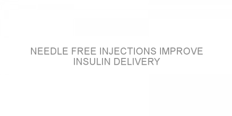 Needle free injections improve insulin delivery