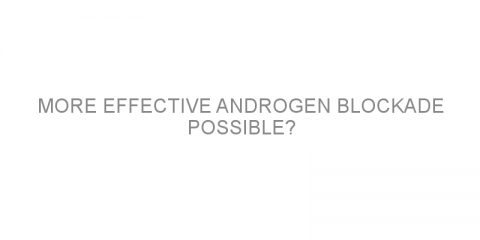 More effective androgen blockade possible?